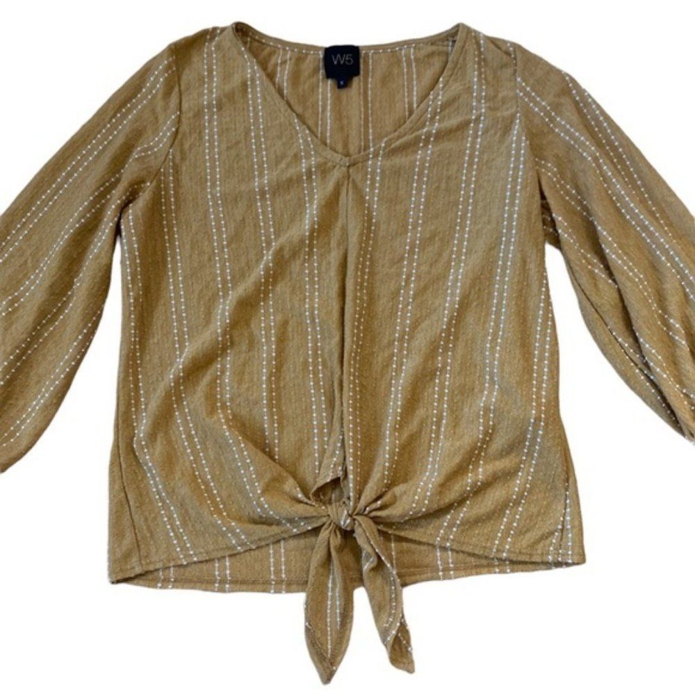 W5 Patterned Blouse Size Small - Picture 3 of 10